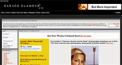 Desktop Screenshot of garageglamour.com